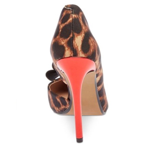 BNWOB Betsey 💋 Red & Leopard Pumps & Crossbody - Picture 7 of 12